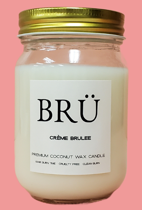 BRU Candle: "Creme Brûlee"
