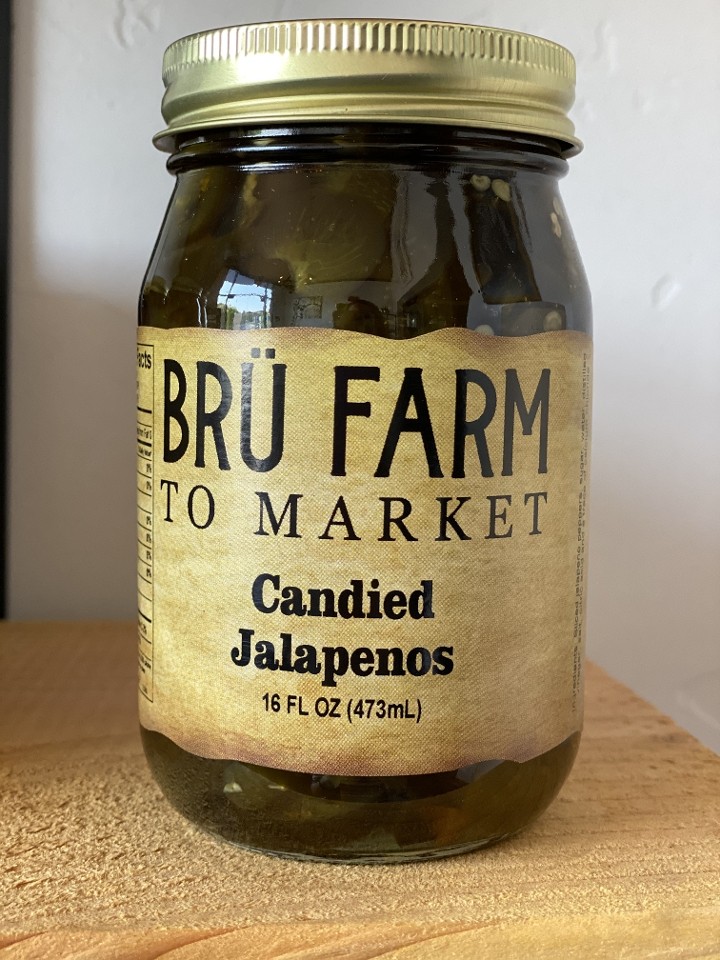 Candied Jalapenos (16oz)
