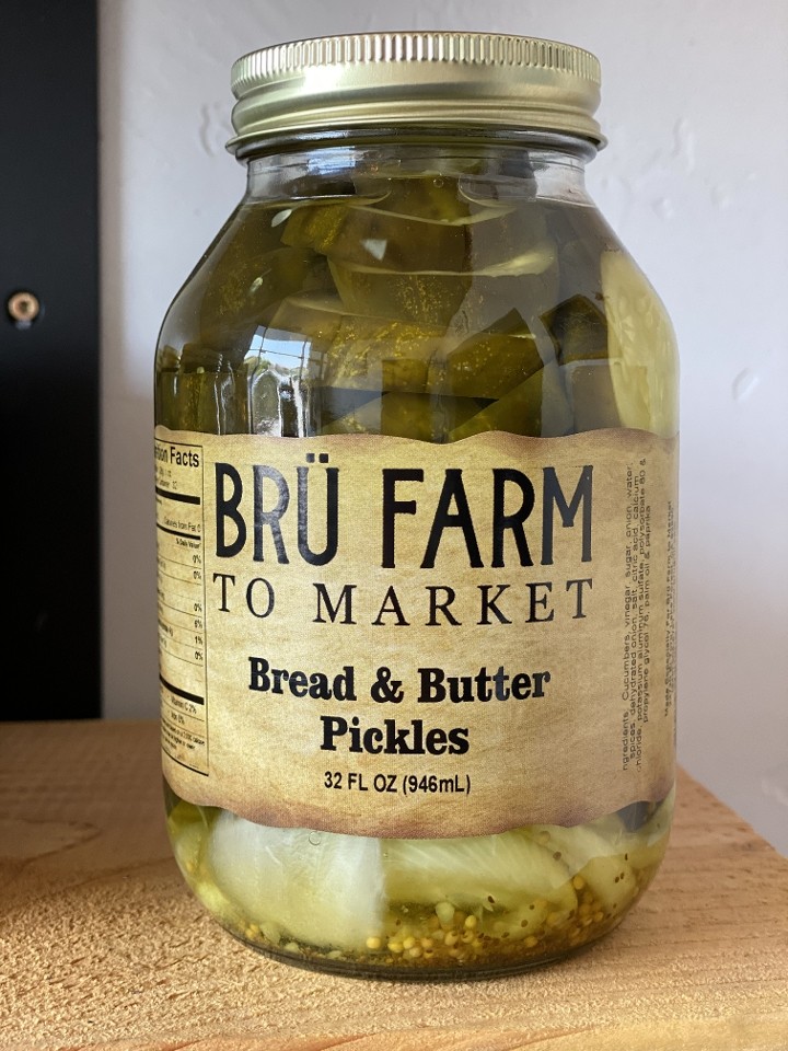 Pickles: Bread & Butter (32oz)