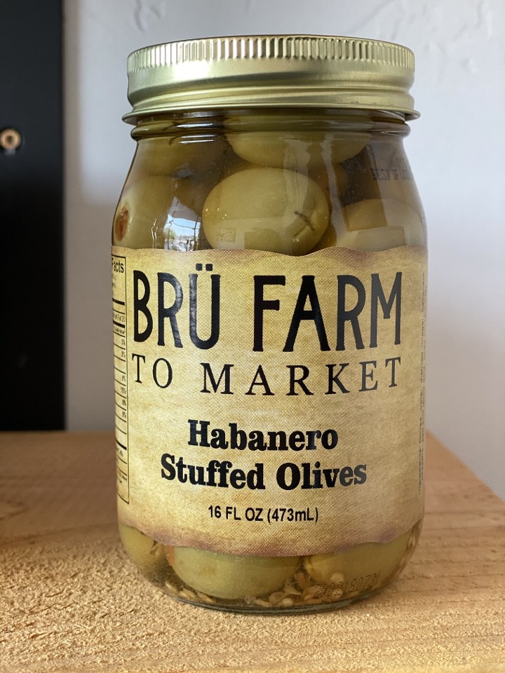 Olives, Habanero Stuffed (16oz)