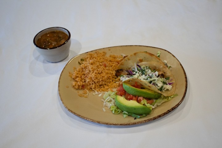 Seafood Taco Plate
