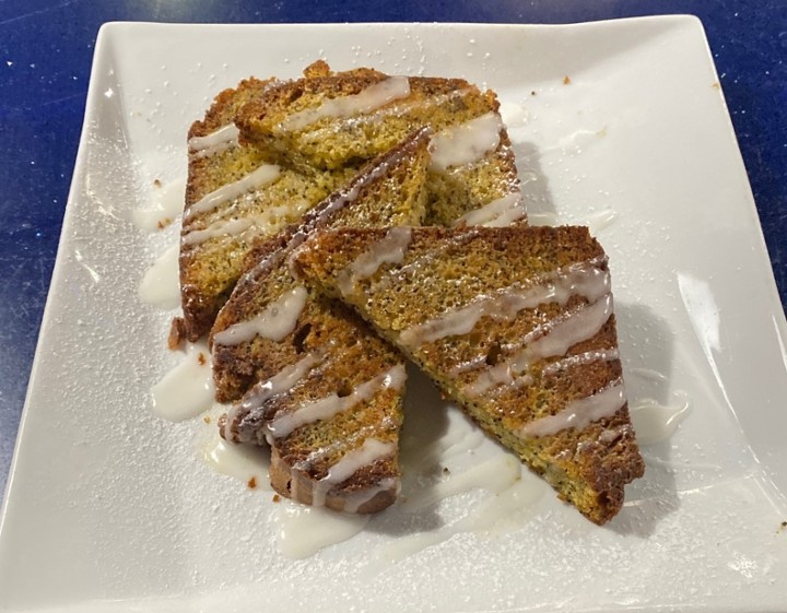 Side of Lemon Poppy Seed Bread