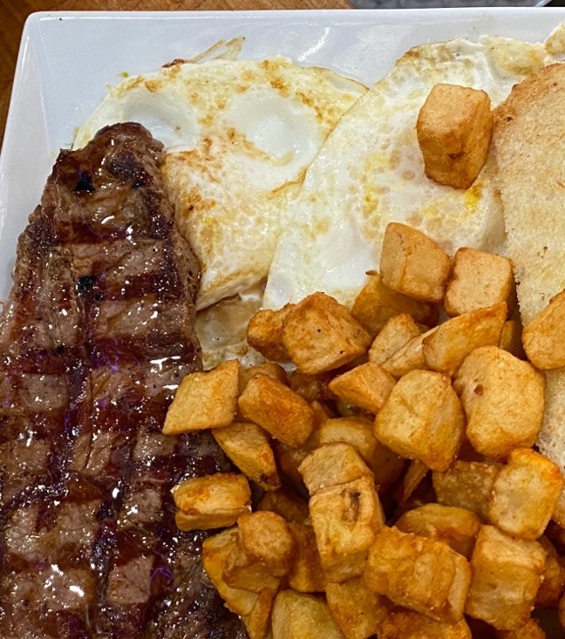 Web Steak & Eggs - 8oz Ny Sirloin