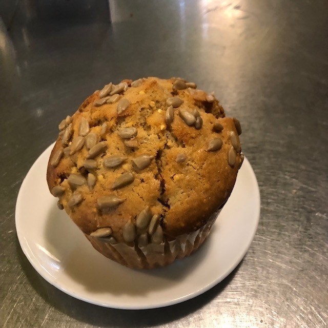 Pear Sunflower Muffin 