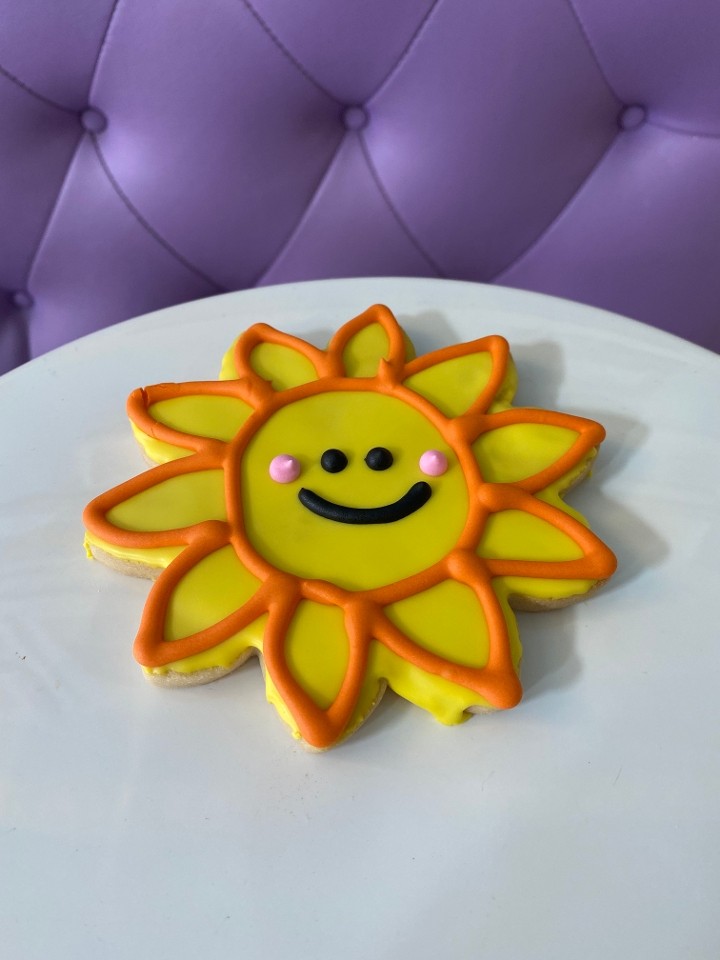 Sunshine Cut Out Cookie