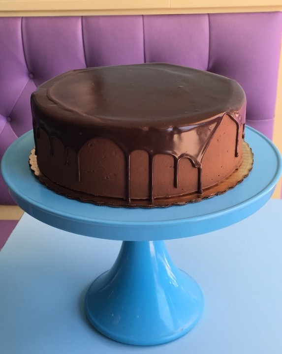 9" Flourless Chocolate Cake Ganache