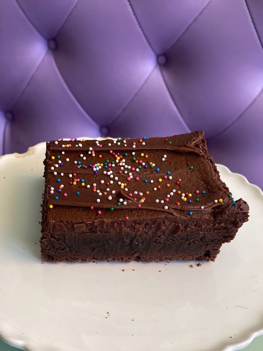 Chocolate Iced Brownie