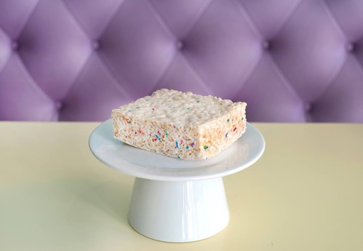 Confetti Rice Krispie Bar