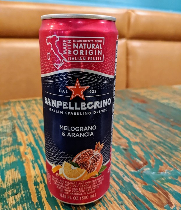 San Pell Pomegranate-Citrus Soda