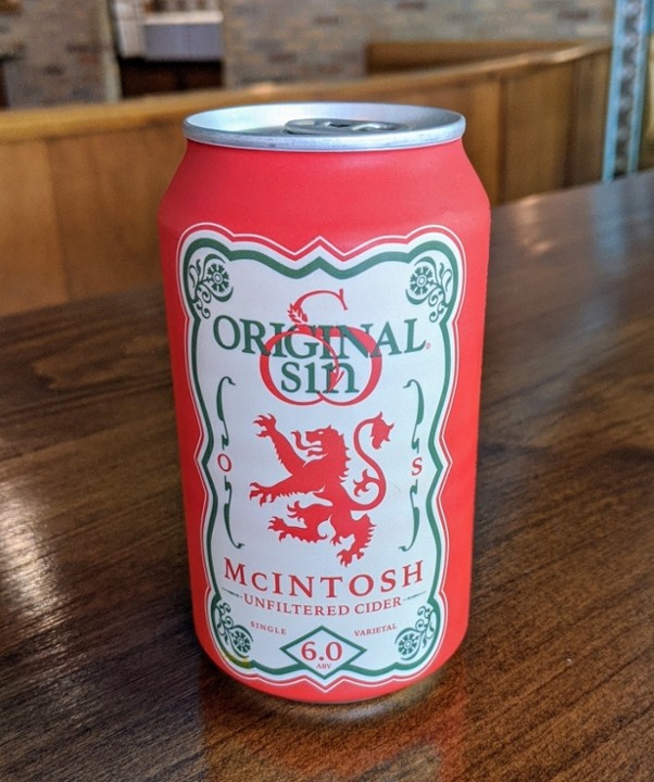 CAN Original Sin Cider