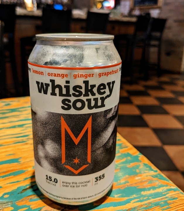 Maplewood Whiskey Sour CAN