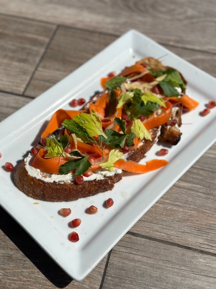 (New) Whipped Goat Cheese Toast