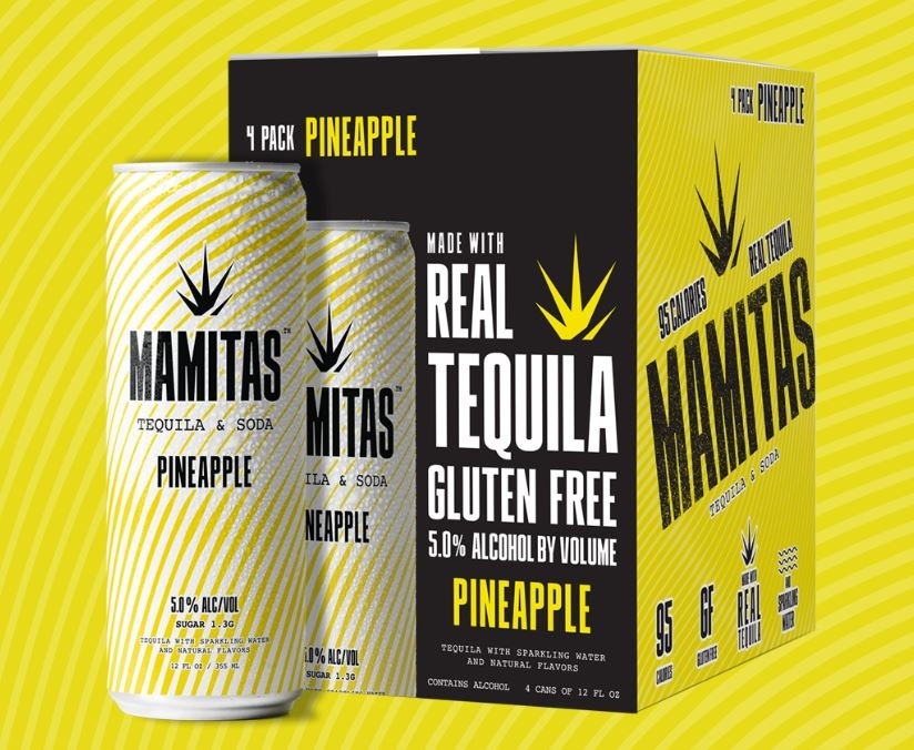 Mamitas Tequila Soda - Pineapple