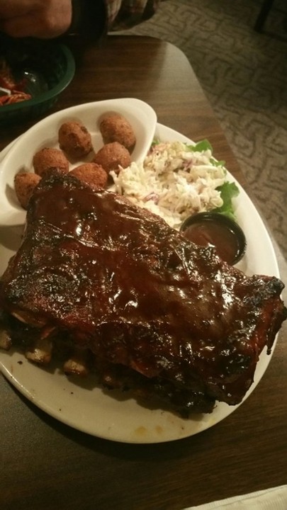 Full Rack St. Louis Style BBQ Rib Platter