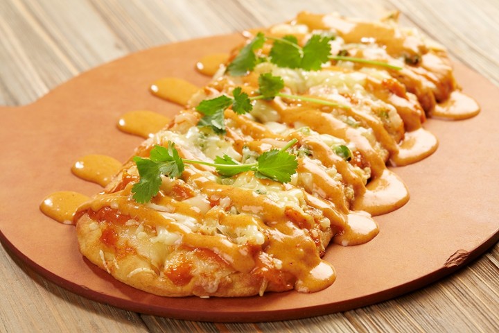 Panang Curry Flat Bread Pizza