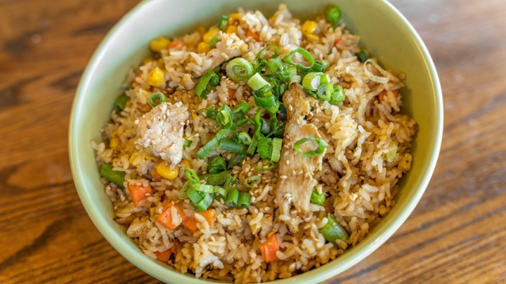 Fried Rice Chicken Breast