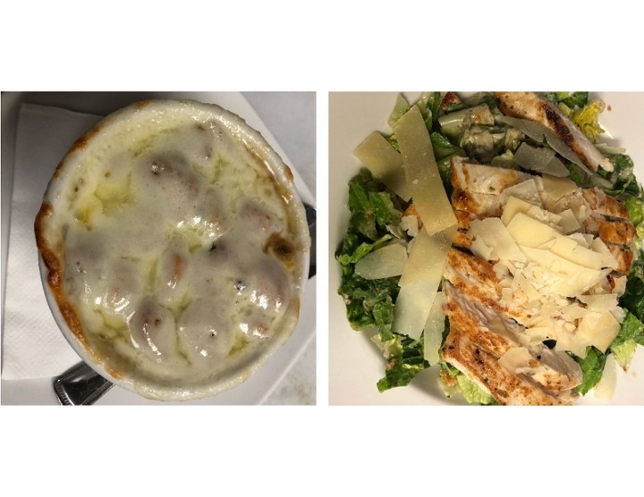 1/2 Soup & Salad