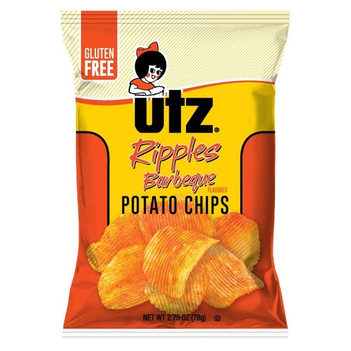 2.75 OZ RIPPLE BBQ UTZ