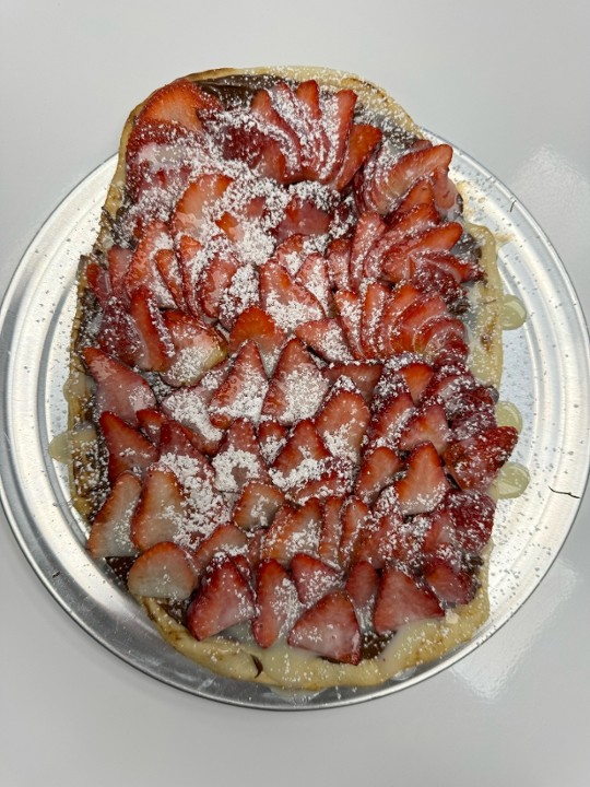 STRAWBERRY NUTELLA FLATBREAD