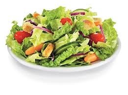 As Meal Small Garden Salad