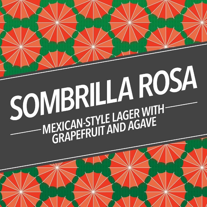 Sombrilla Rosa 4x16