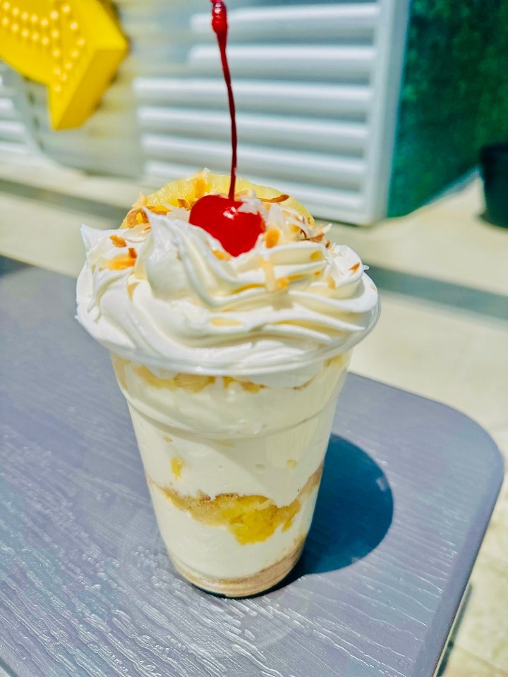 Pineapple Cheesecake Cup