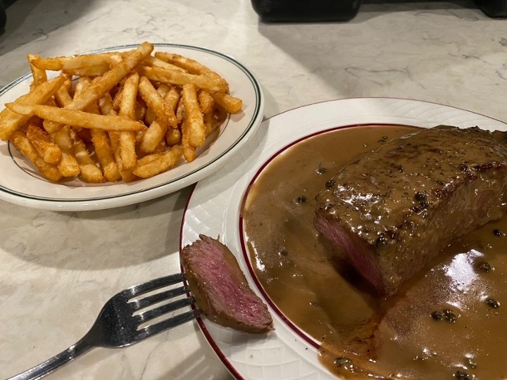 STEAK AU POIVRE