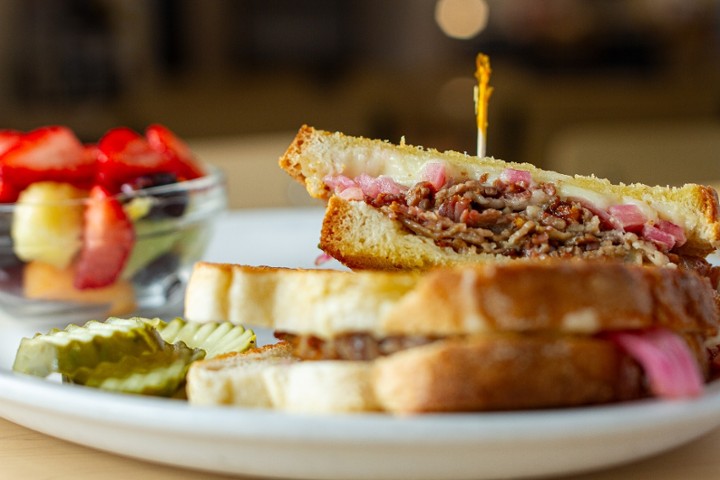 Brisket Grilled Cheese