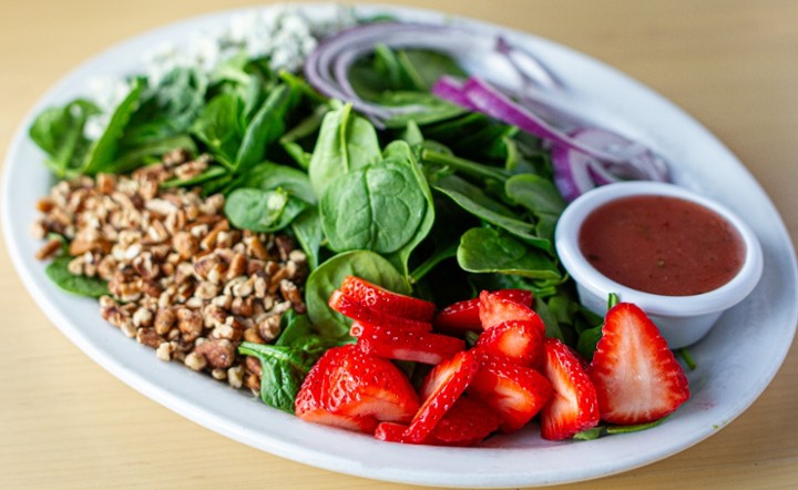 Strawberry Spinach Salad