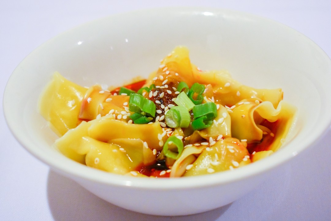 🌶️ 紅油抄手 Sichuan Wonton with Spicy Chili Sauce
