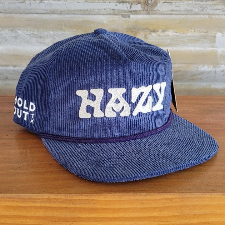 HAZY Hat - Navy Corduroy