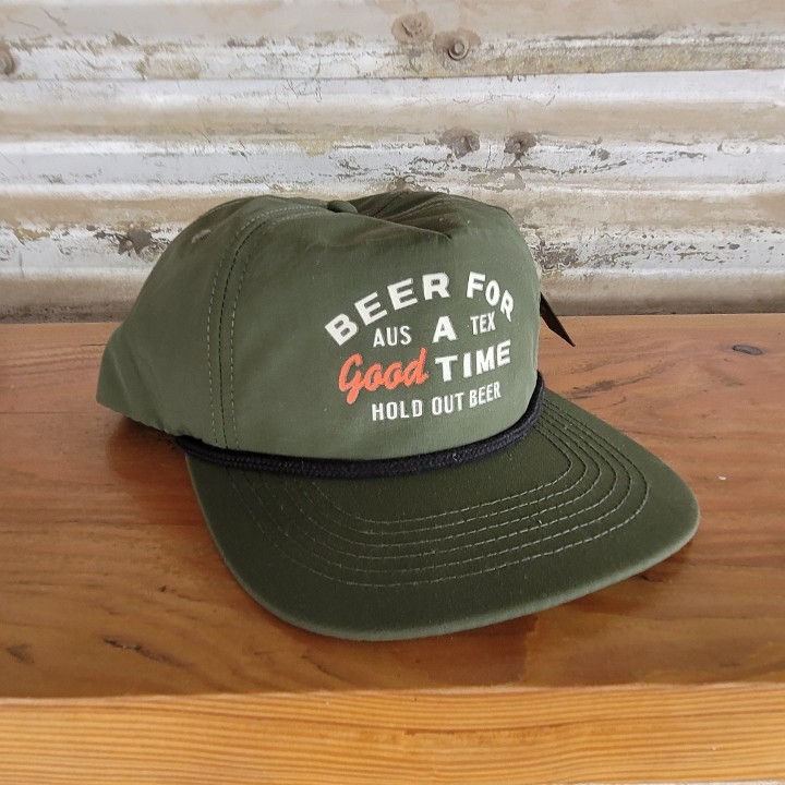 Good Time Beer Hat - Green