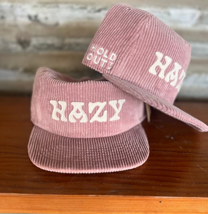 HAZY Hat - Pink Corduroy