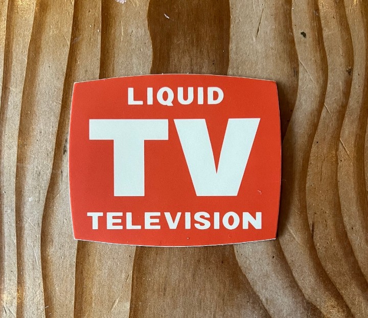 Liquid TV Red Sticker