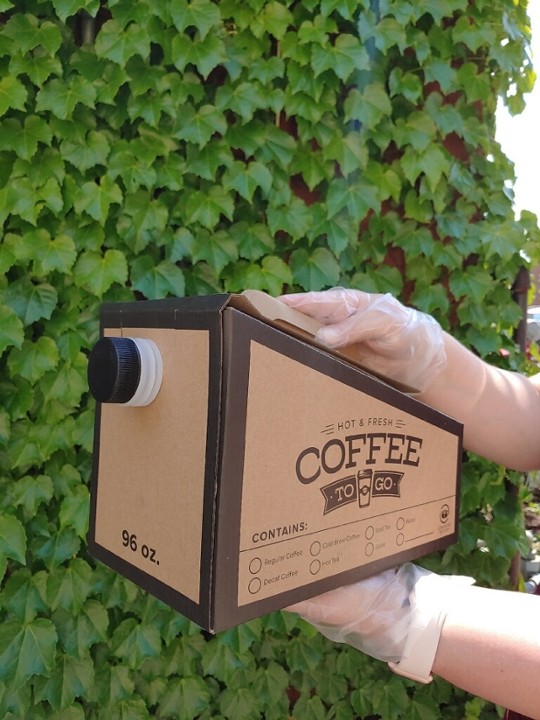 Box of brewed Coffee (74 oz)