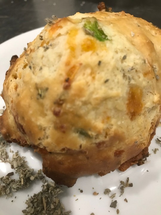 Cheddar Scallion Sage Scone