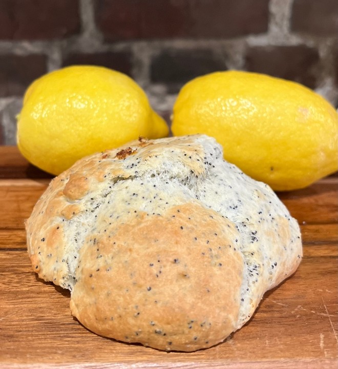 Lemon Poppy Scone