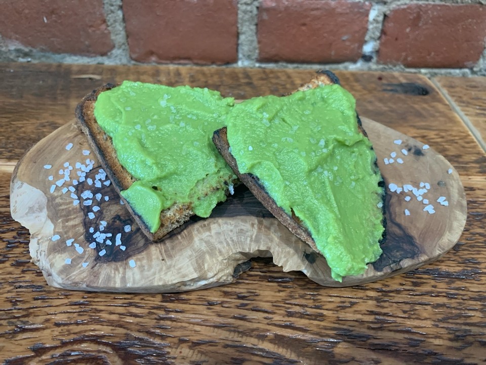 Avocado Spread on Toast on Crust Crave Wheat Bread