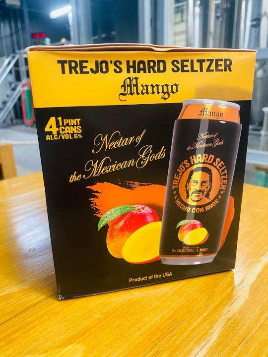 Trejos Mango Seltzer 4-pack