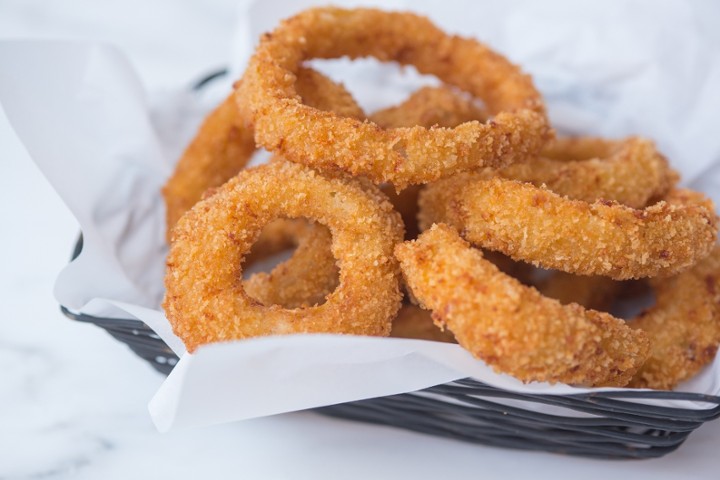 Basket Of Onion Rings