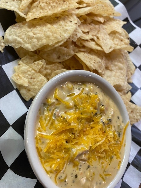 Southwest corn dip and chips