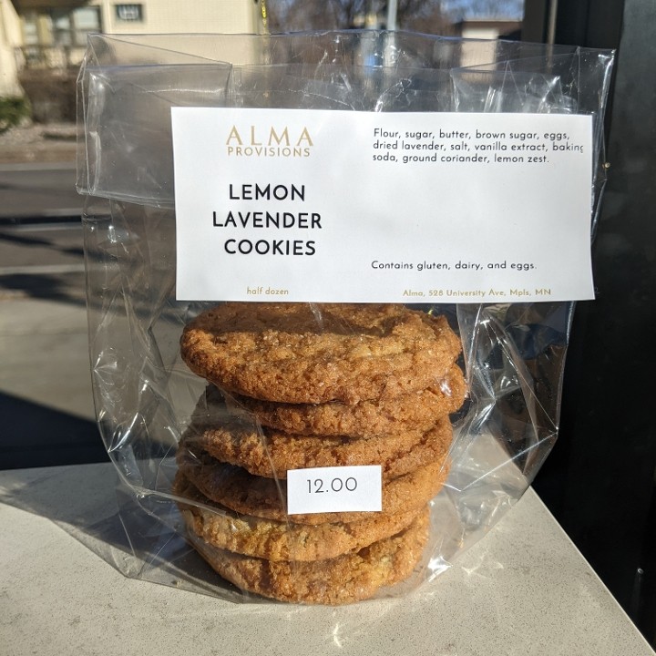 Lemon Lavender Cookie Bag