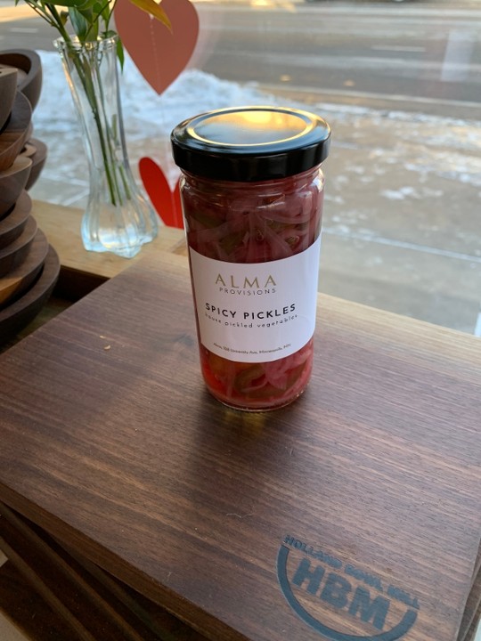 Spicy Pickled Red Onions