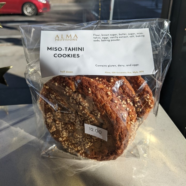 Tahini-Miso Cookie Bag