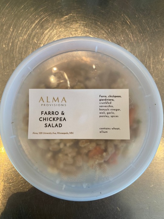 Chickpea & Farro Salad