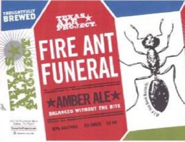 Texas Ale Project Fire Ant Funeral