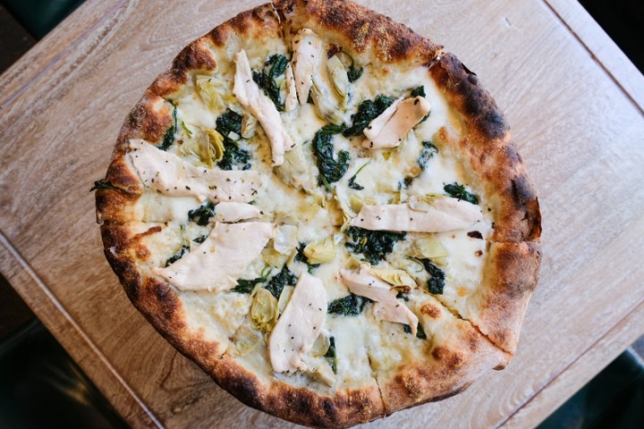 Chicken & Artichoke Pizza