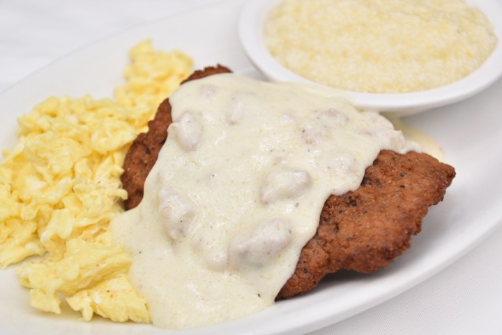 Country Fried Steak & Eggs