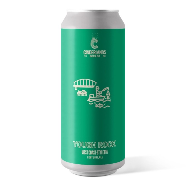 Yough Rock - West Coast-style IPA - 16oz 4pack
