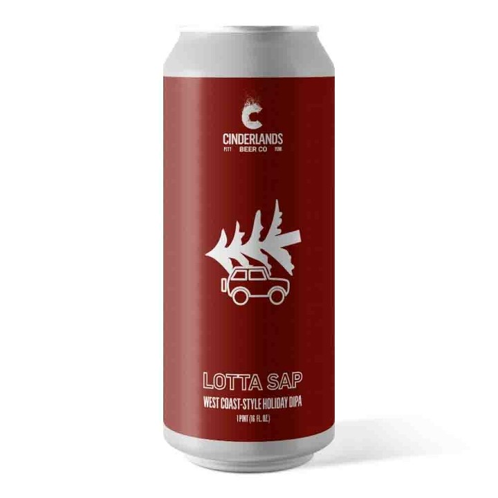 Lotta Sap - West Coast DIPA - 16oz 4pack